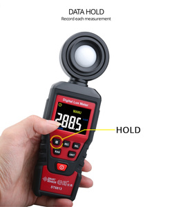 เครื่องวัดความสว่างแบบพกพาเครื่องวัดความสว่าง Lux Meter เครื่องทดสอบแสงเครื่องวัดค่าสเปกโตรมิเตอร์ดิจิตอลจอแสดงผล LCD 1-200,000 - Product Image 6