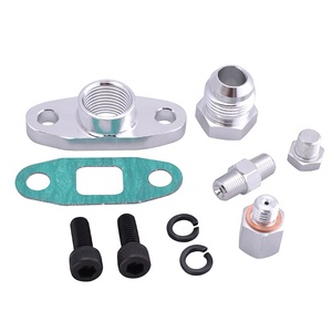 T3 T4 T60 T61 T70 T04E เทอร์โบน้ำมันท่อระบายน้ำกลับสายฟีดน้ำมันเทอร์โบชุด - Product Image 3
