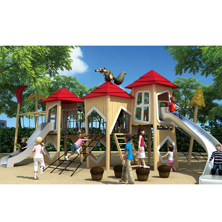 Salle de gym extérieure pour enfants