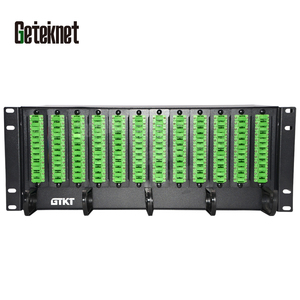 GETEKnet FTTH 4U*19 Inch ODF 24-Core Modular <strong>Patch</strong> <strong>Panel</strong> 144 Port Fiber Optic Rack Mount Compatible with 3G and 4G <strong>Networks</strong>