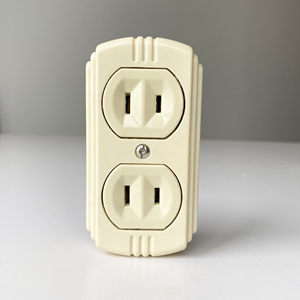 2 <strong>WAY</strong> US Type 2 Flat Pin Surface Mounting <strong>Socket</strong> - Product Image 1