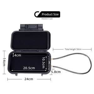 Weatherproof Outdoor Wall Mount Key <strong>Lock</strong> Box Hide a Keyless Safe Lockbox <strong>Car</strong> Key Safe - Product Image 3
