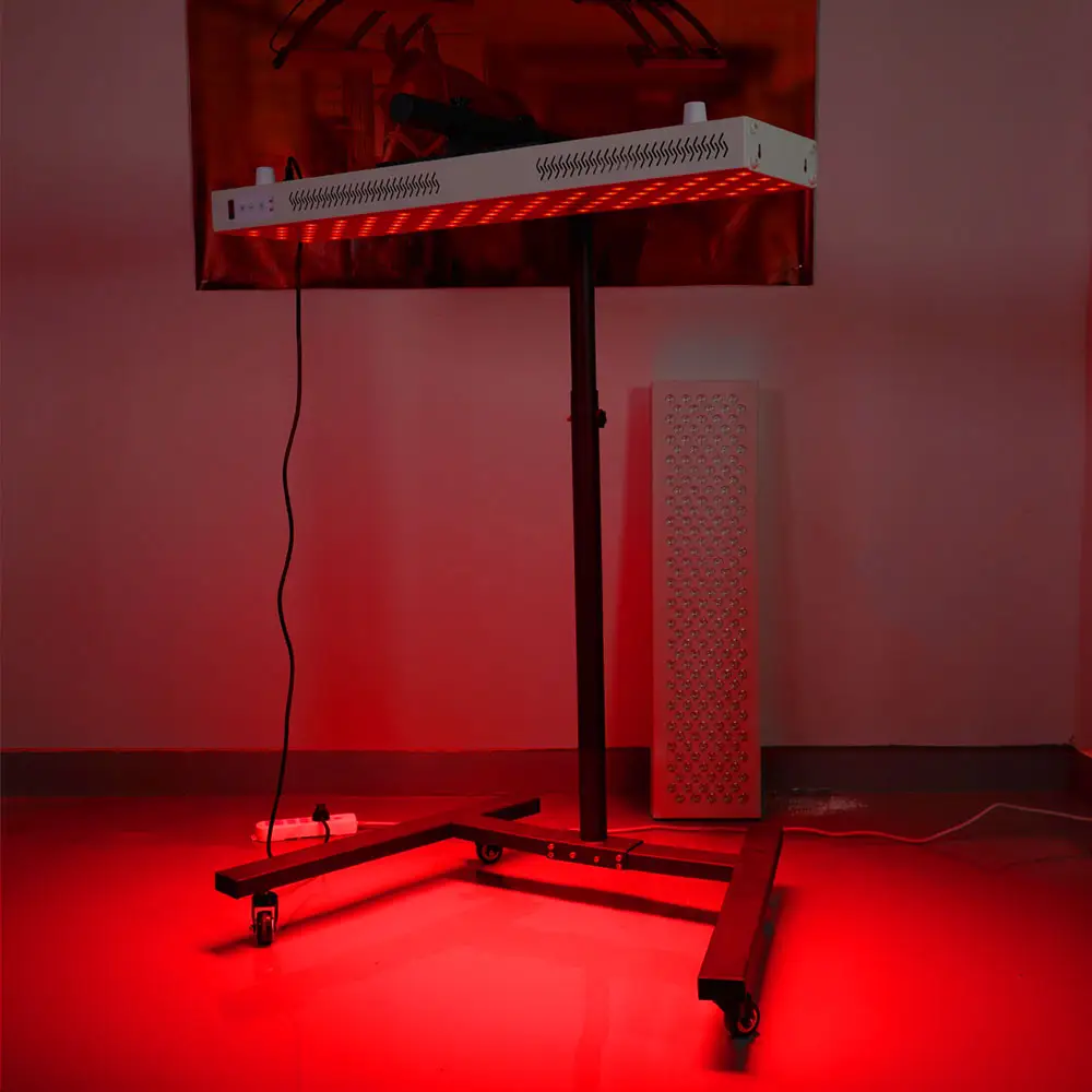 Panel de luz led roja portátil para terapia de luz infrarroja, dispositivo de luz roja de 660nm y 850nm para terapia de luz láser pdt