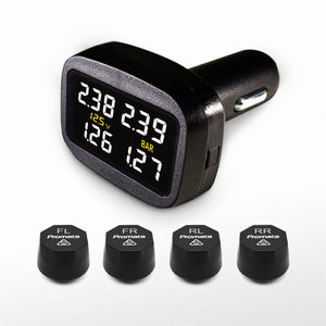Monitoreo de presión de neumáticos Tpms inalámbrico de alto rendimiento, unidades universales de 4 ruedas, Sensor Tpms para coche - Product Image 4