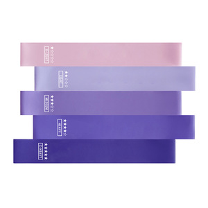 Set of 5 Resistance <strong>Exercise</strong> <strong>Loop</strong> Bands Fitness Yoga <strong>Elastic</strong> TPE Tension Ring for Working Out, <strong>Exercise</strong>,Gym,Training - Product Image 1