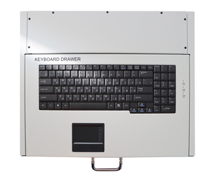 rack mount <strong>computer</strong> industrial laptop <strong>keyboard</strong> drawer with touchpad - Product Image 1