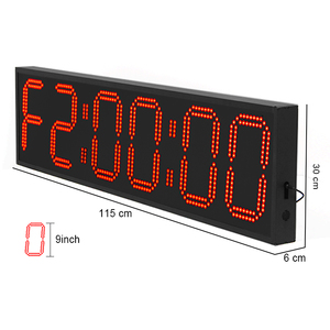 CHEETIE CP28B fornitura di fabbrica 9 pollici 6 cifre di corsa evento Count Down Timer impermeabile grande Led da corsa con supporto - Product Image 2