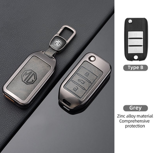 Auto Part Accessories Zinc Alloy Metal Cover <strong>Key</strong> Car for <strong>mg</strong> Gt <strong>ZS</strong> <strong>Key</strong> case Protector Shell - Product Image 2