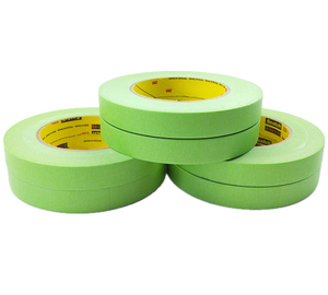 3M401กระดาษกาวสีเขียวประสิทธิภาพสูง3ม. + สำหรับทาสีและตัดแต่งกระดาษเครพที่มีอุณหภูมิสูง - Product Image 6