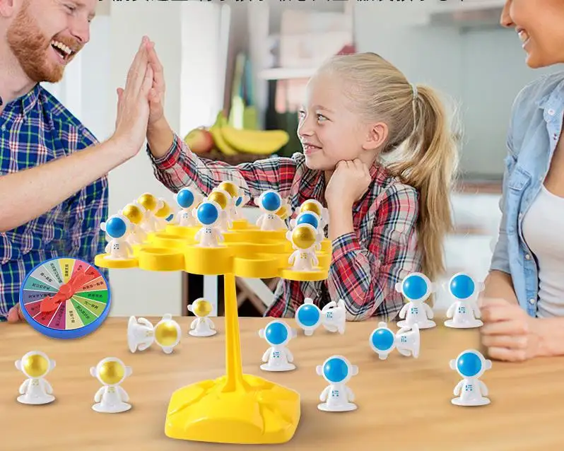 ألعاب الطاولة مساحة التوازن شجرة الأطفال سطح المكتب لعبة التفاعل الوالدين للطي الموسيقى لغز ألعاب التعليم