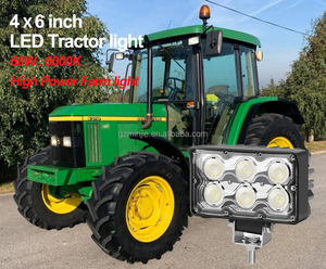 ไฟรถแทรกเตอร์ LED 4x6นิ้วไฟทำงานพลังงานสูง6000LM 60W เข้ากันได้กับรถแทรกเตอร์รถออฟโรด - Product Image 2