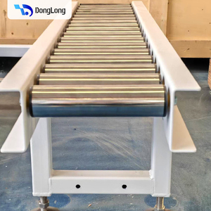 Sistema de transportador de rodillos accionado por velocidad ajustable Nuevo para líneas de producción de almacenes de manejo de materiales automático eficiente - Product Image 1