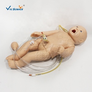 Manequim Simulador para Treinamento Abrangente de Habilidades Cirúrgicas Modelo Avançado de Simulador de Recém-nascido com Funções Completas de Enfermagem e RCP - Product Image 3