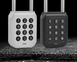 Cerradura de seguridad para puerta principal, candado combinacional para exteriores, para puerta teclado electrónico, combinación de almohadilla, código temporal - Product Image 4