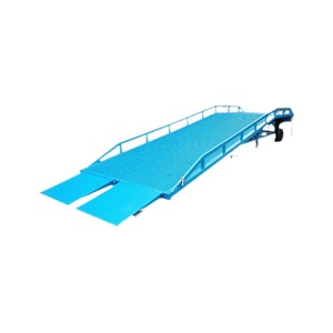 Mobile Vehicle-boarding bridge 10 tons <strong>container</strong> <strong>loading</strong> <strong>and</strong> <strong>unloading</strong> platform <strong>container</strong> load ramp dock lever - Product Image 1