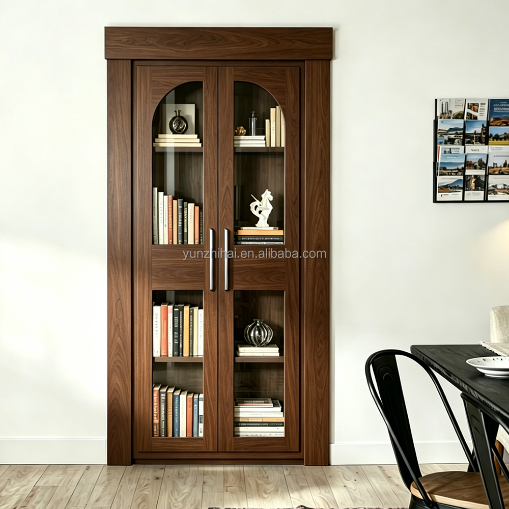 Dark walnut veneer