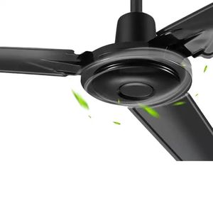 2025新型智能42英寸吊扇卧室电源220V大功率铁叶片吊扇 - Product Image 5