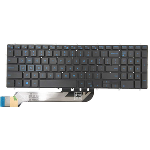 戴尔G3 15 3579 3779 G5 15 5587 <span class=keywords><strong>G7</strong></span> 15 7588背光键盘工厂蓝色背光英语美国笔记本电脑键盘