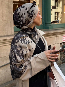 الأكثر مبيعًا حجاب رايون ناعم مطبوع TR-Rayon شال سهل الغسل خفيف الوزن ماليزيا حجاب مسلم مطبوع حجاب مشروط - Product Image 2