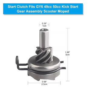Hoàn Chỉnh Kick Bắt Đầu <span class=keywords><strong>Kit</strong></span> Cho 50cc <span class=keywords><strong>Gy6</strong></span> 139qmb Scooter ATV Sắt Bánh Răng Trục Mùa Xuân Pinion - Product Image 3