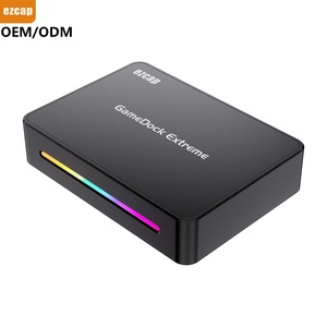 ezcap360M 4K60 GameDock极限游戏捕捉支持最大捕捉4K60 HDR VRR视频RGB24，适用于PS5 iPad游戏流
