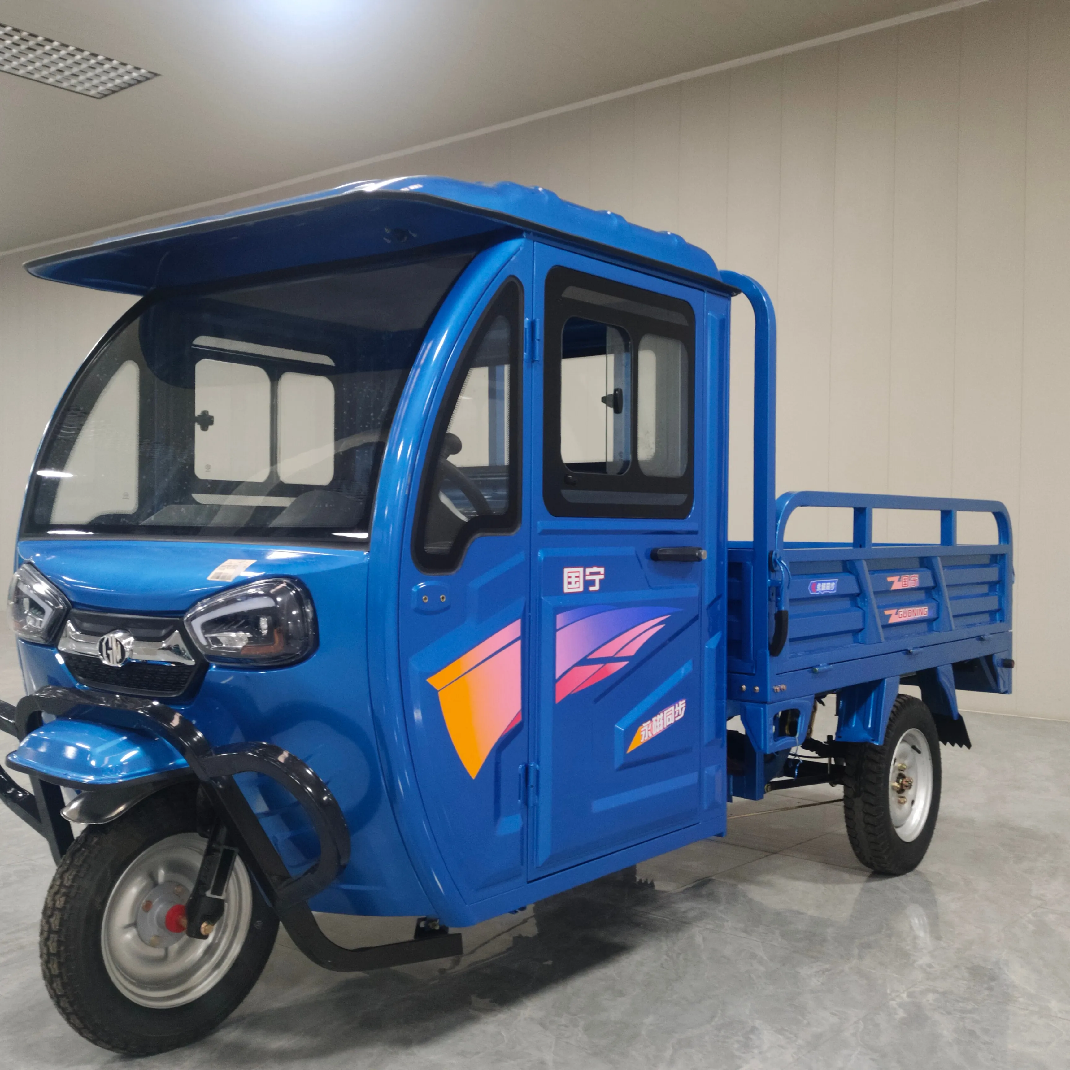 Низкая цена, Оригинальный китайский Электрический грузовой трицикл с трехколесным небольшим трайком EEC для сельского хозяйства
