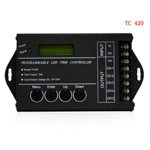 HA CONDOTTO Il Regolatore di Tempo Programmabile TC420/TC421 Wifi Ha Condotto La Striscia 20A RGB DC per Un Totale di Uscita 5 canali - Product Image 2
