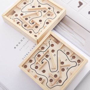 Wholesale Wode Mini Maze Game <strong>Labyrinth</strong> for Kids