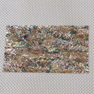 Beliebte natürliche Handwerk Muscheln glänzend Tabaklar Perlmutt Abalone Muschel blatt Paua Abalone Muschel blätter - Product Image 3