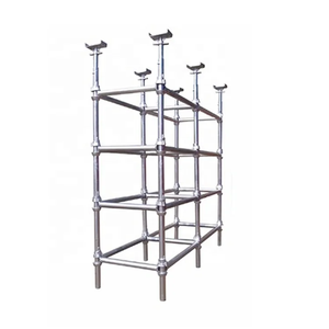 Sistema de andamio de bloqueo de taza galvanizada por inmersión, andamio de bloqueo de taza, marco de construcción de edificios, soporte de andamio - Product Image 1