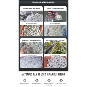 Direct Sale From Manufacturer PE PP Plastic Granulators Soft Films Pelletizing System for <strong>Recycling</strong> Washing Lines Scrap <strong>Reuse</strong> - Product Image 5