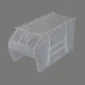 全溶接ラックとルーバーパネルラック用のさまざまなサイズのプラスチックスタッキング収納ピックビン - Product Image 2