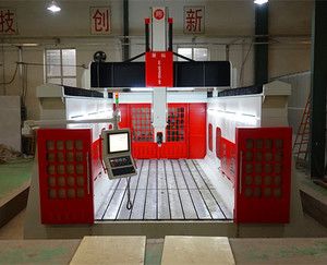 重型数控5轴atc木材铣床路由器汽车3D模型 - Product Image 6
