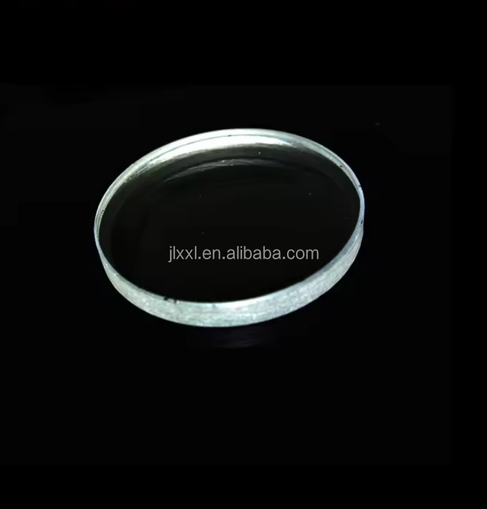 Lente ottica convessa ad alta precisione vetro zaffiro Plano-struttura convessa silice fusa BK7 K9 modello di prisma rotondo OEM supportato