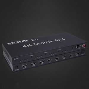 DTECH HD 3D TV DT-7030 4K @ 60Hz HDMI 2.0 4x4ビデオマトリックススイッチャーIRコントロール付き - Product Image 2