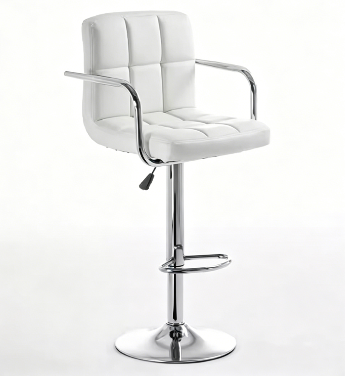 High 60-80cm-handrails-white leather