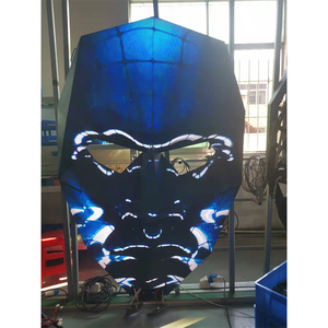 Colore pieno di forma fresca DJ facciata cabina irregolare Display a Led per discoteca - Product Image 2