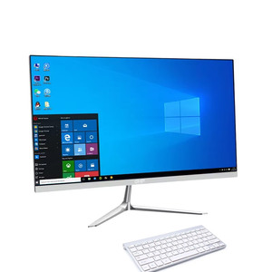 AIO 24 "DDR4 i3-8100 CPU 8G RAM 128GB SSD ออกแบบเองเพื่อการศึกษาเล่นเกมแบบ All In One PC Gamer คอมพิวเตอร์ตั้งโต๊ะแบบ all-in-One PC - Product Image 1
