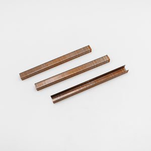 Divano legno color oro metallo industriale 14 serie fiocco 10mm 1408 1410 1412 1416 graffette di fissaggio - Product Image 3