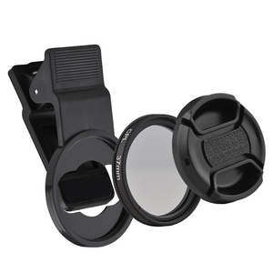 37MM Profession elles CPL-Filterset für Smartphones Clip-on-Zirkular polarisator objektiv mit universellem Telefonclip-Objektivs chutz