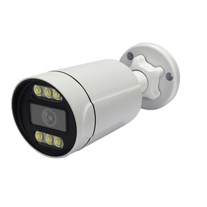 Bullet Cctv impermeabile colorato luce calda esterna telecamera di videosorveglianza Ahd visione notturna telecamera di sicurezza con telecamera Audio - Product Image 1