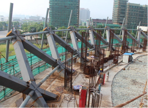 TOPPRE Estructura de acero prefabricada Estilo de cúpula geodésica Diseño Truss Espacio Marco de acero pesado Construcción de edificios de acero - Product Image 4