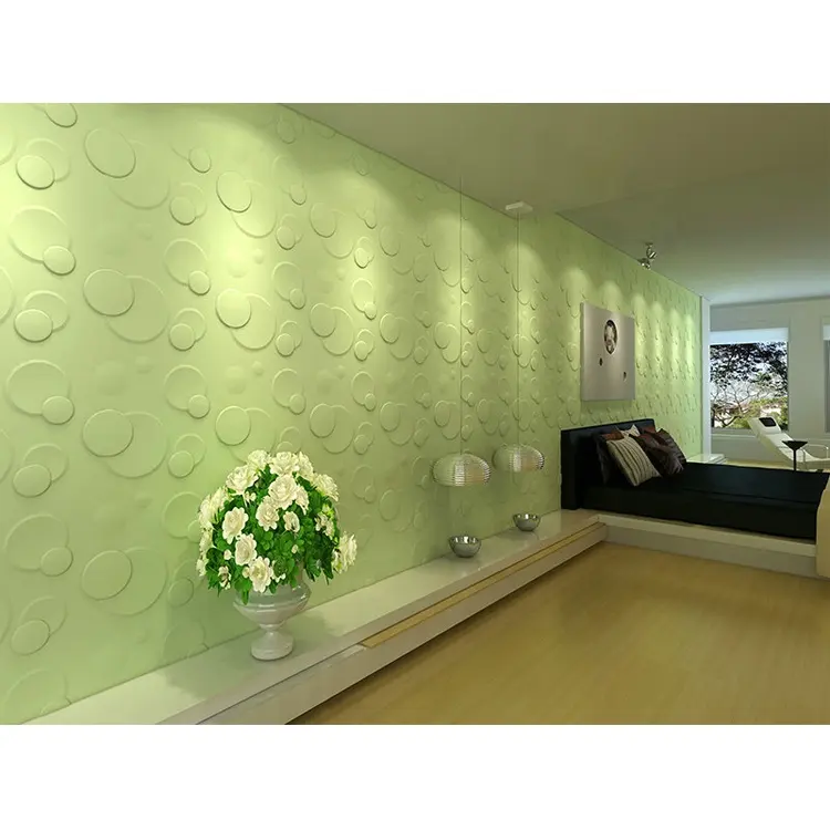 Proveedor de China decorativo moderno 3D paneles de pared para dormitorio decoración 2019
