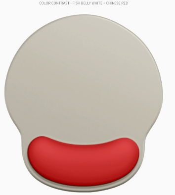 Color collision fish belly white+red