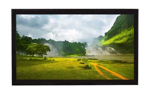 Motorized 100\&quot;-150\&quot; Electric Projector <strong>Screen</strong> With Portable Feature 3D 4K HD 16:9 Format Matte White <strong>Frame</strong> and <strong>Screen</strong> - Product Image 3