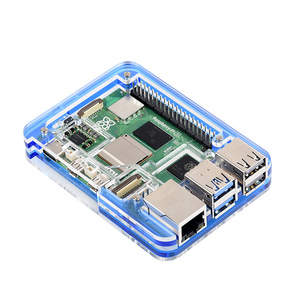 <strong>Raspberry</strong> <strong>Pi</strong> 5 <strong>Case</strong> Acrylic Plastic <strong>Case</strong> Aluminum Alloy <strong>Case</strong> With Heat Sink and Cooling Fan for <strong>Raspberry</strong> <strong>Pi</strong> 5 8 GB Model Kit - Product Image 4