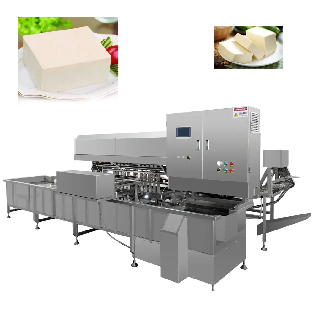 Industrial soft tofu corte máquina/aço inoxidável tofu dicing máquina/tofu água corte equipamentos