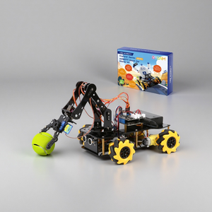 ACEBOTT Robotic Arm Smart Car DIY Kit ESP32 <strong>Remote</strong> <strong>Control</strong> Robot Vehicle STEM Coding Educational Learning Project <strong>for</strong> <strong>Arduino</strong>
