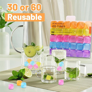 2.5cm tái sử dụng <span class=keywords><strong>Ice</strong></span> Cube vuông đầy màu sắc cấp thực phẩm nhựa refreezable <span class=keywords><strong>ice</strong></span> <span class=keywords><strong>cubes</strong></span> cho đồ uống và câu cá - Product Image 4