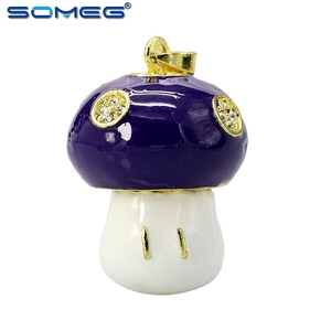 Bút 64GB Kim Loại Pha lê màu hồng nấm mô hình 4GB 8GB 16GB 32GB ổ đĩa <span class=keywords><strong>USB</strong></span> những người yêu thích <span class=keywords><strong>Flash</strong></span> Quà Tặng đĩa - Product Image 5